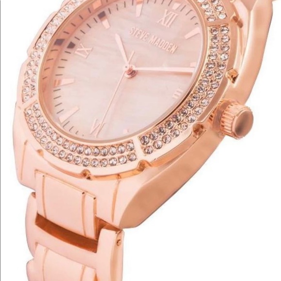 Brand New RARE Steve Madden Rose Gold Watch (will provide box & watch pillow) - Picture 3 of 4